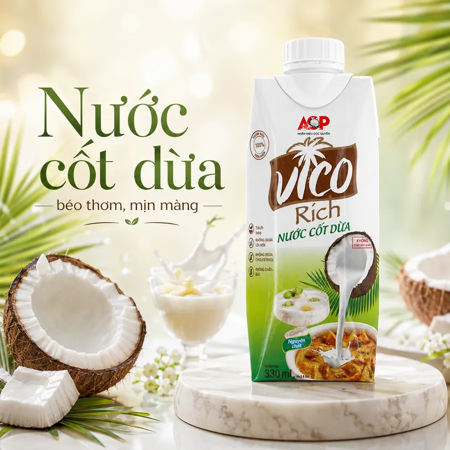 Nước cốt dừa Vico
